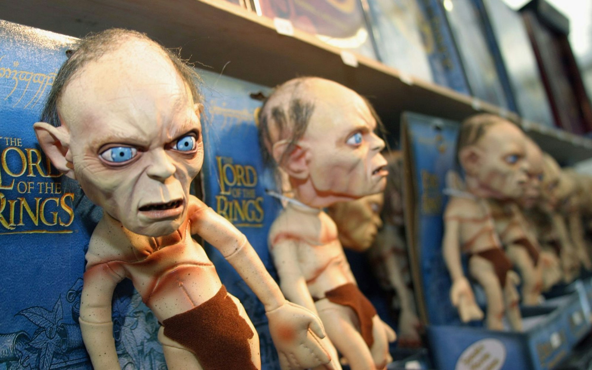 Gollum aus der „Herr der Ringe“-Trilogie feiert 2027 mit einem eigenen Film sein Comeback auf der Kinoleinwand. (Bild: 2004 Getty Images/Dave Etheridge-Barnes)