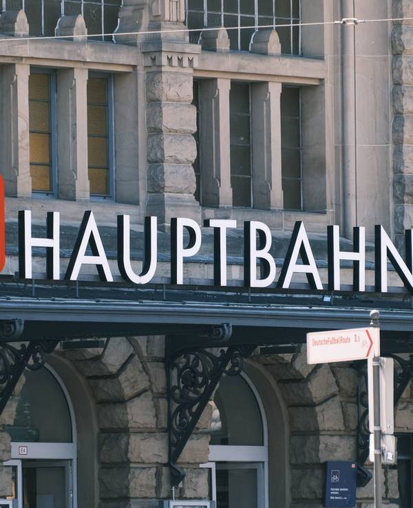 Der Krefelder Hauptbahnhof