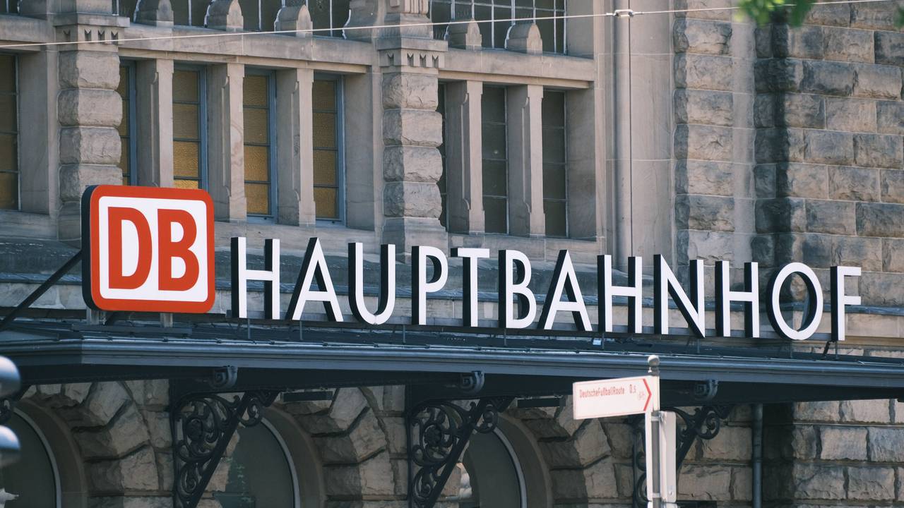 Der Krefelder Hauptbahnhof