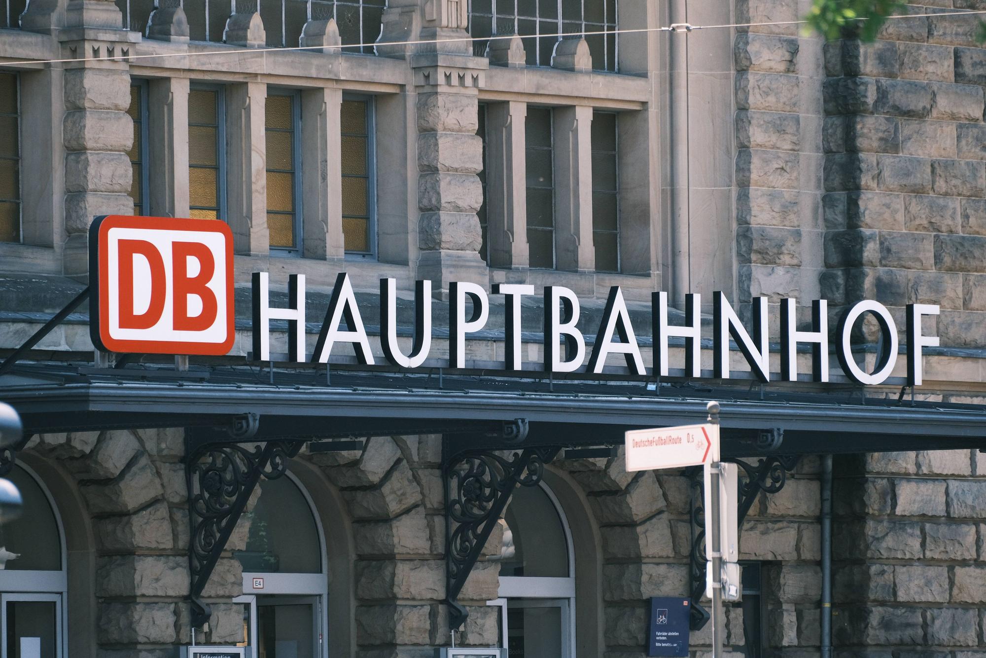 Der Krefelder Hauptbahnhof