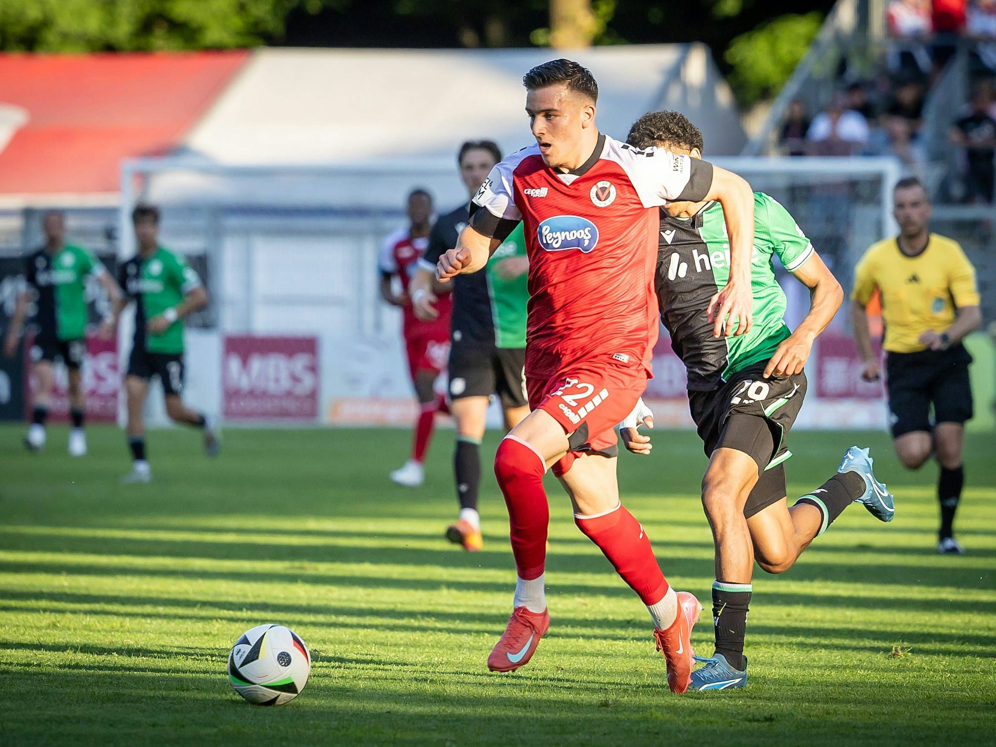 Viktorias Said El Mala in Aktion.