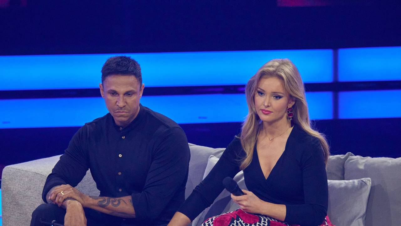 Daniel Aminati mit Ehefrau Patrice Eva Aminati bei der Aufzeichnung der Beatrice Egli Show am 8. April 2025. Beide geben sich gegenseitig Halt in dieser schweren Zeit.