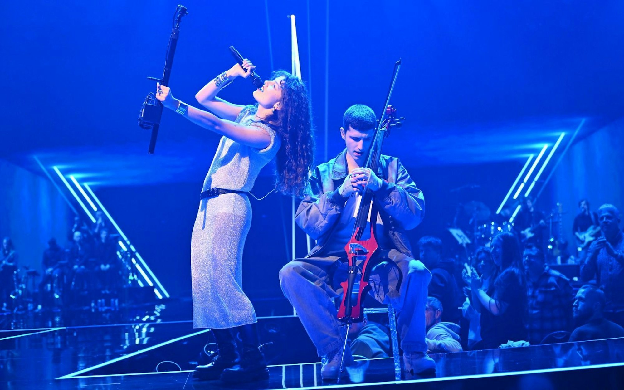 Das Geschwisterduo Abor & Tynna tritt 2025 beim ESC für Deutschland an. (Bild: RTL / Raab Entertainment / Willi Weber)