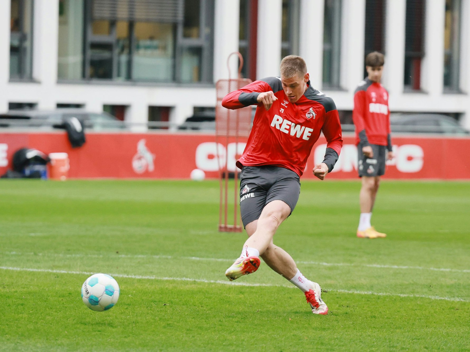 1. FC Köln, Training mit Steffen Tigges.