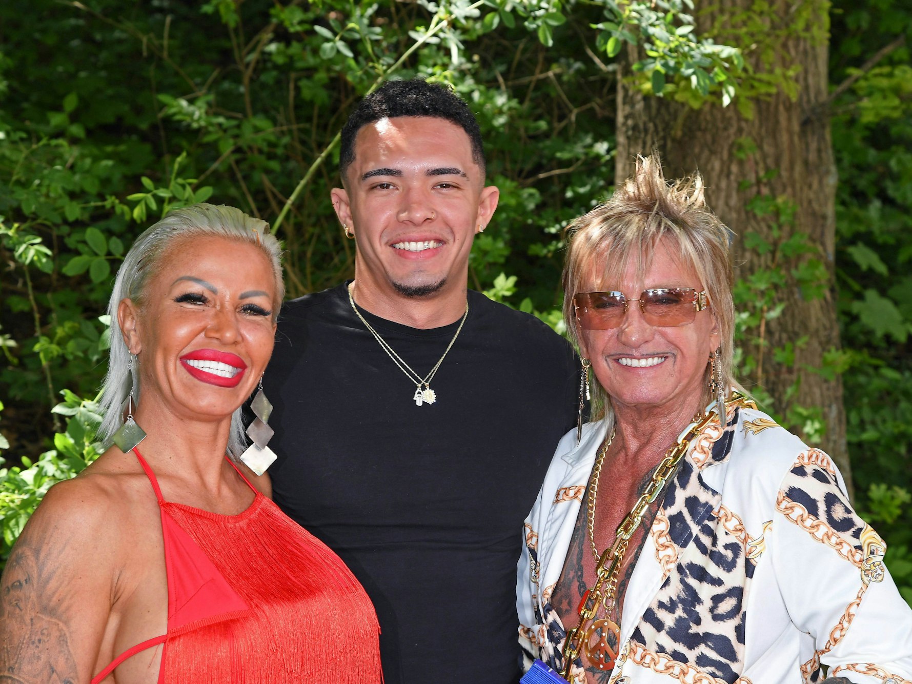 Ginger und Bert Wollersheim bei einer Veranstaltung in Gelsenkirchen mit Berts Sohn Alain.