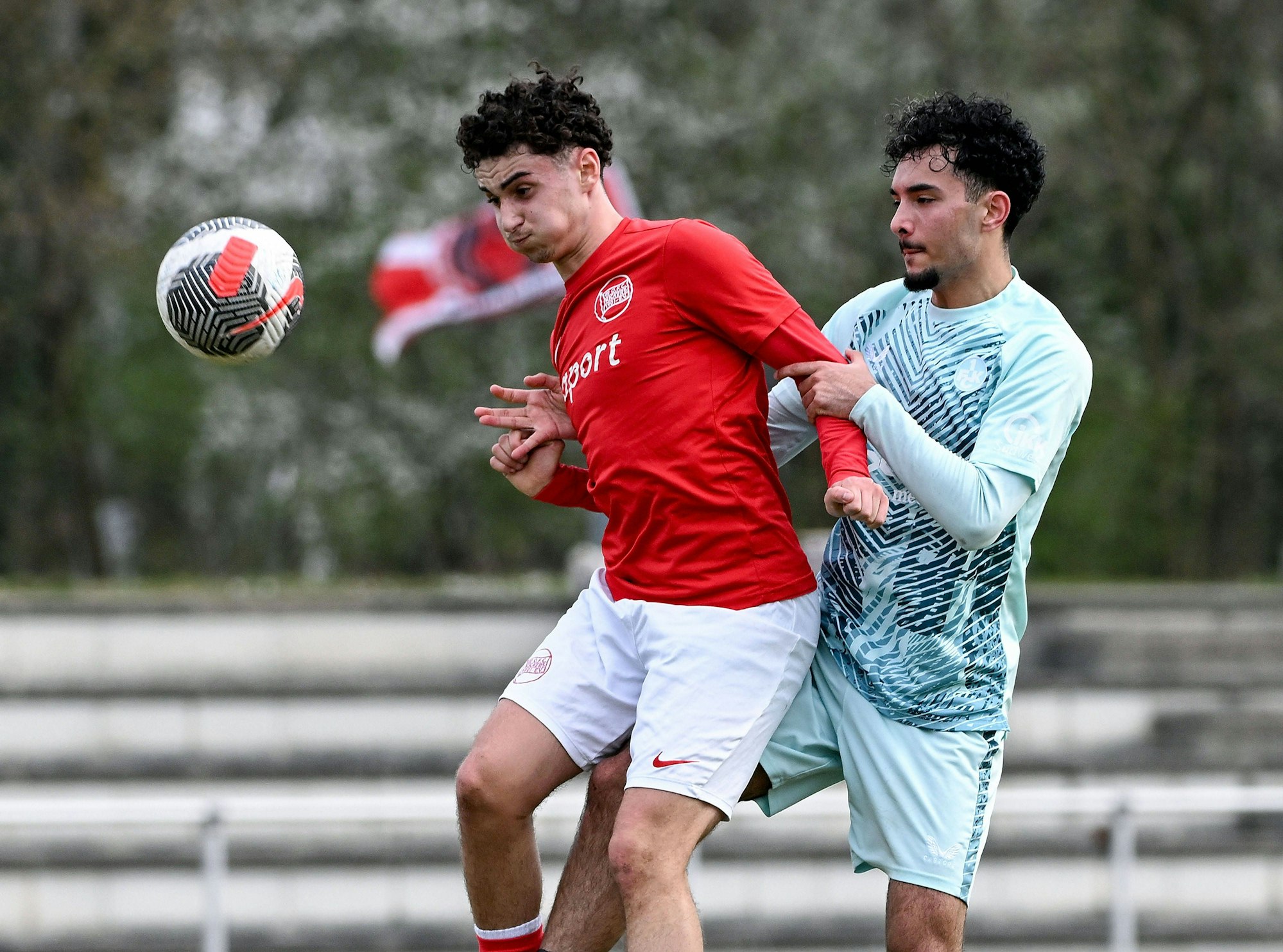 Mert Baiser bei einem U19-Spiel des 1. FC Kaiserslautern in Offenbach.