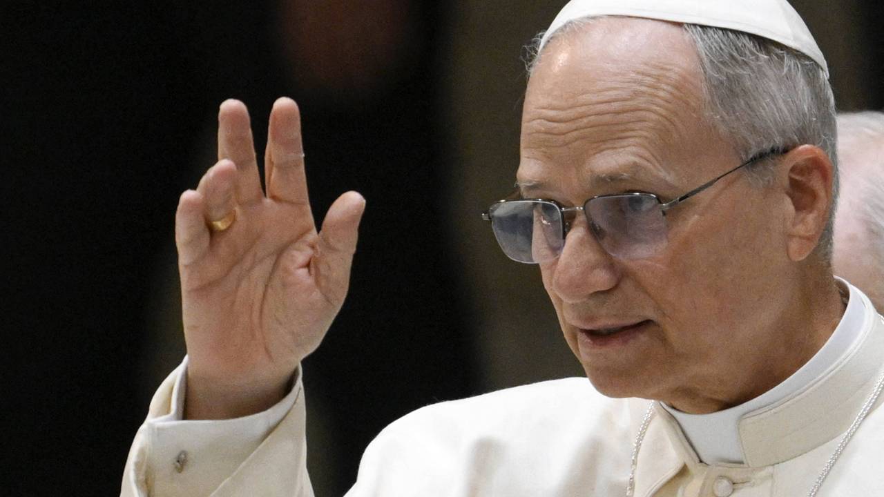 Papst Leo XIV. bei einer Audizienz im Vatikan.