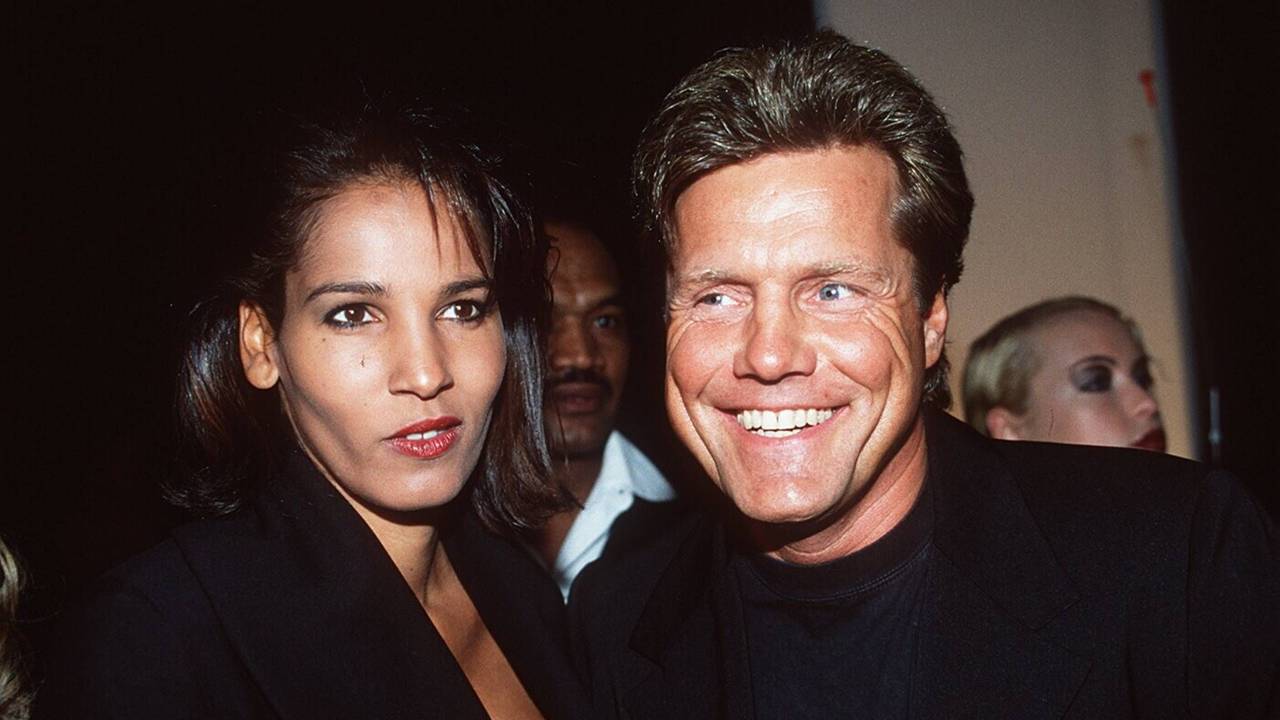 Dieter Bohlen und seine damalige Partnerin Nadja Abd el Farrag bei einer Veranstaltung.