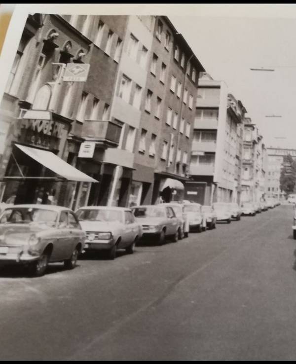 Historische Aufnahme der Kyffhäuser Straße