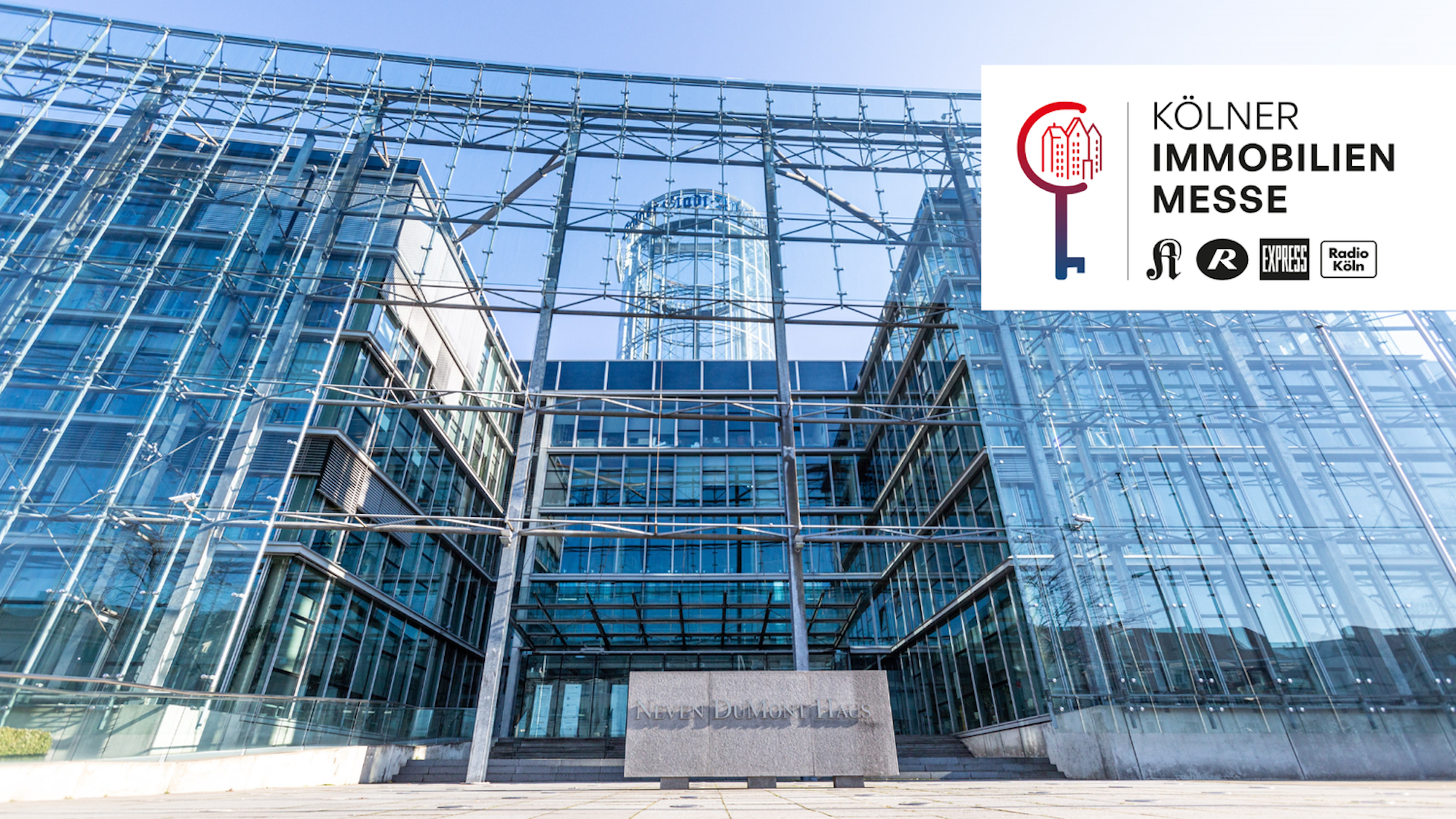 In diesem Jahr findet die Kölner Immobilienmesse in einer neuen Location statt: dem Neven DuMont Haus an der Amsterdamer Straße.