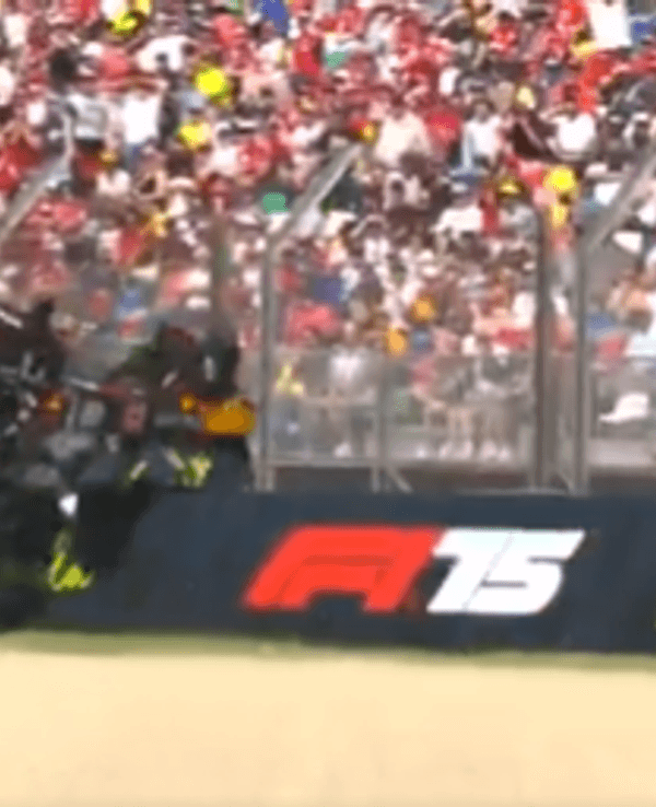 Yuki Tsunoda crashte im Qualifying am 17. Mai 2025 im italienischen Imola schwer.