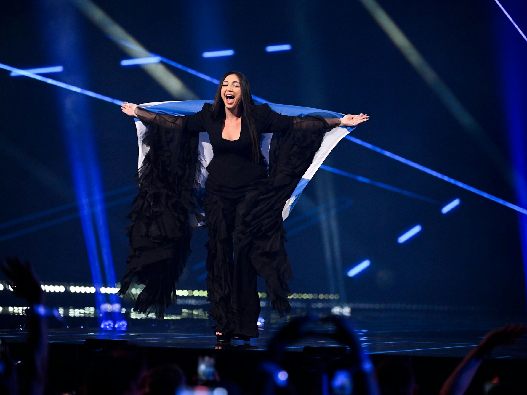 Yuval Raphael ist beim Eurovision Song Contest 2025 für Israel angetreten.