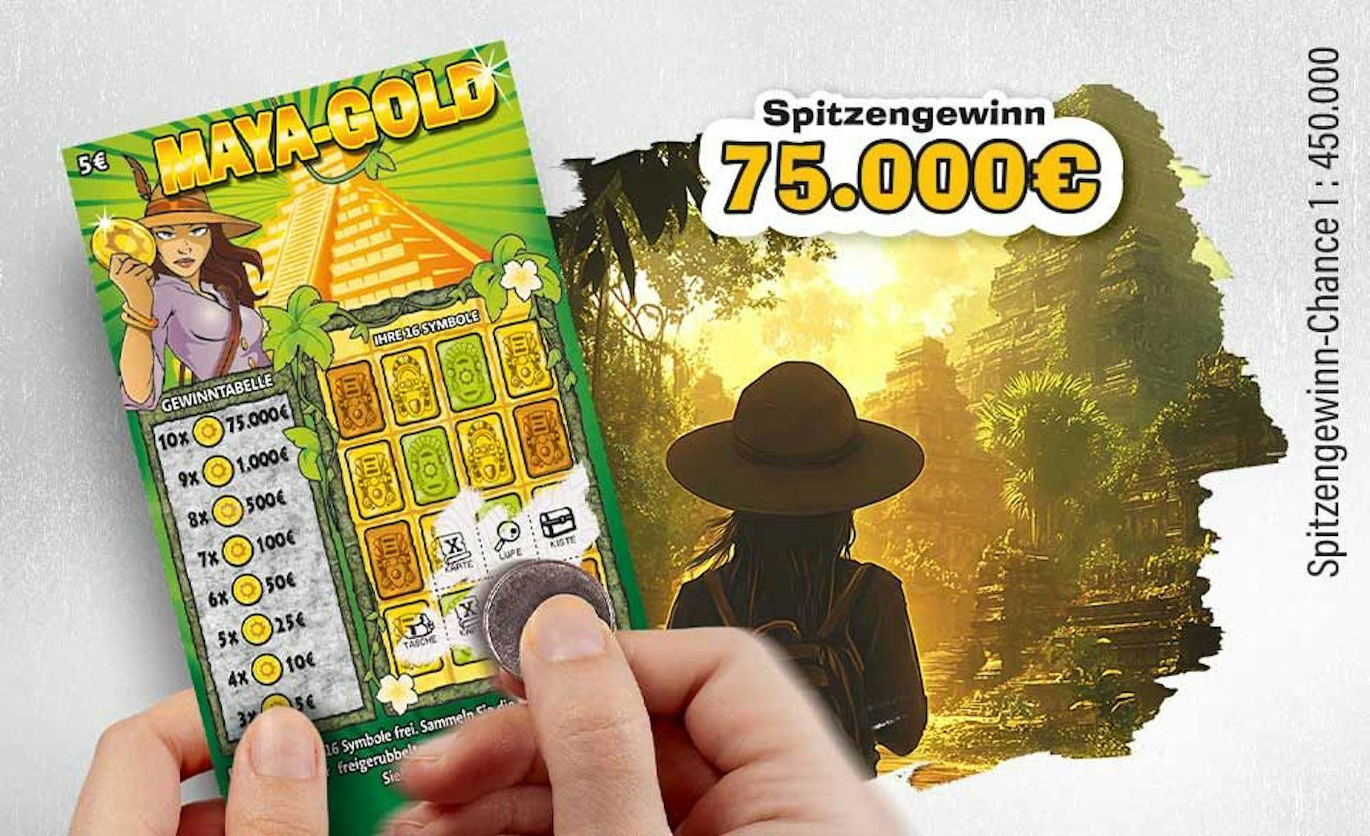 WestLotto Rubbellos Maya-Gold