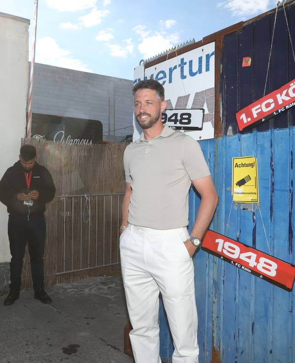Mark Uth bei der Saisonabschlussfeier des 1. FC Köln