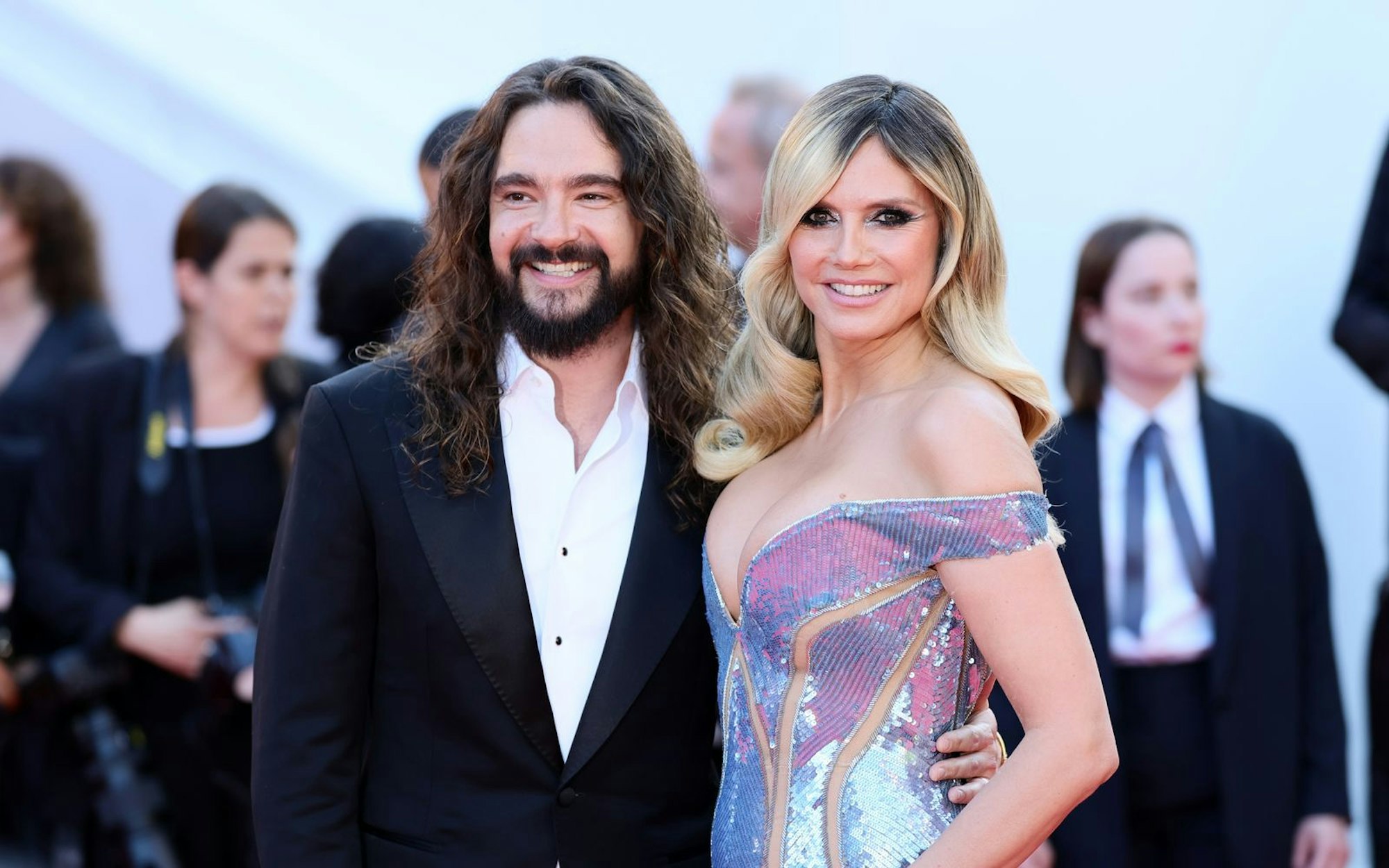 Tom Kaulitz und Heidi Klum, hier beim Filmfestival in Cannes, sind seit rund sechs Jahren verheiratet. (Bild: 2025 Getty Images/Andreas Rentz)