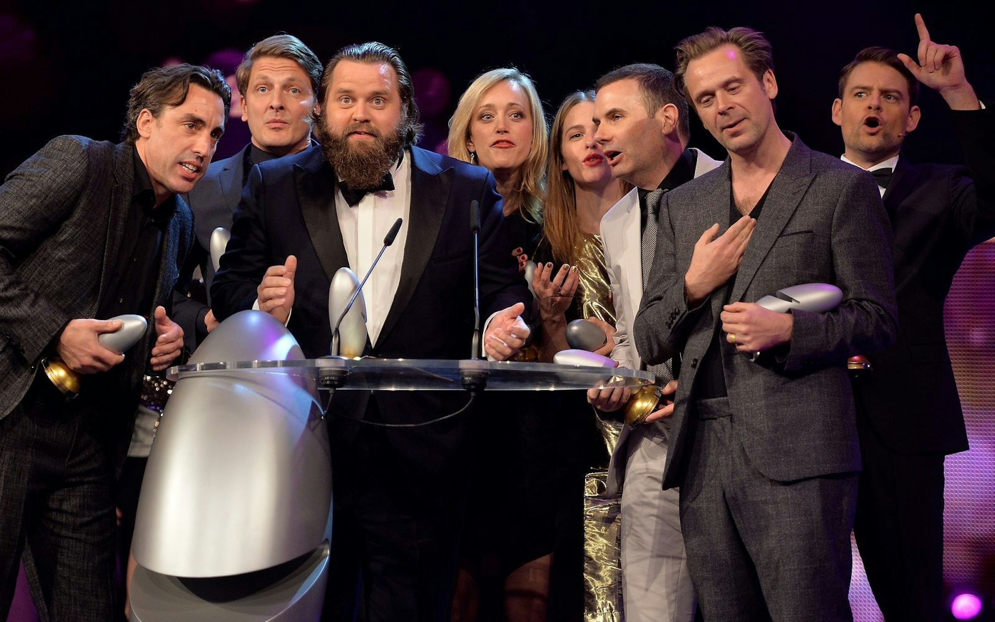 Das Team von „Sketch History“ triumphierte drei Jahre in Folge beim Deutschen Comedypreis. Nun wurde ein Comeback der Show angekündigt. (Bild: Sascha Steinbach/Getty Images)