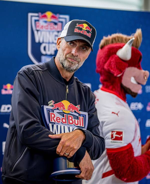 Jürgen Klopp am 24. April 2025 beim Red Bull Wings Cup in Leipzig.