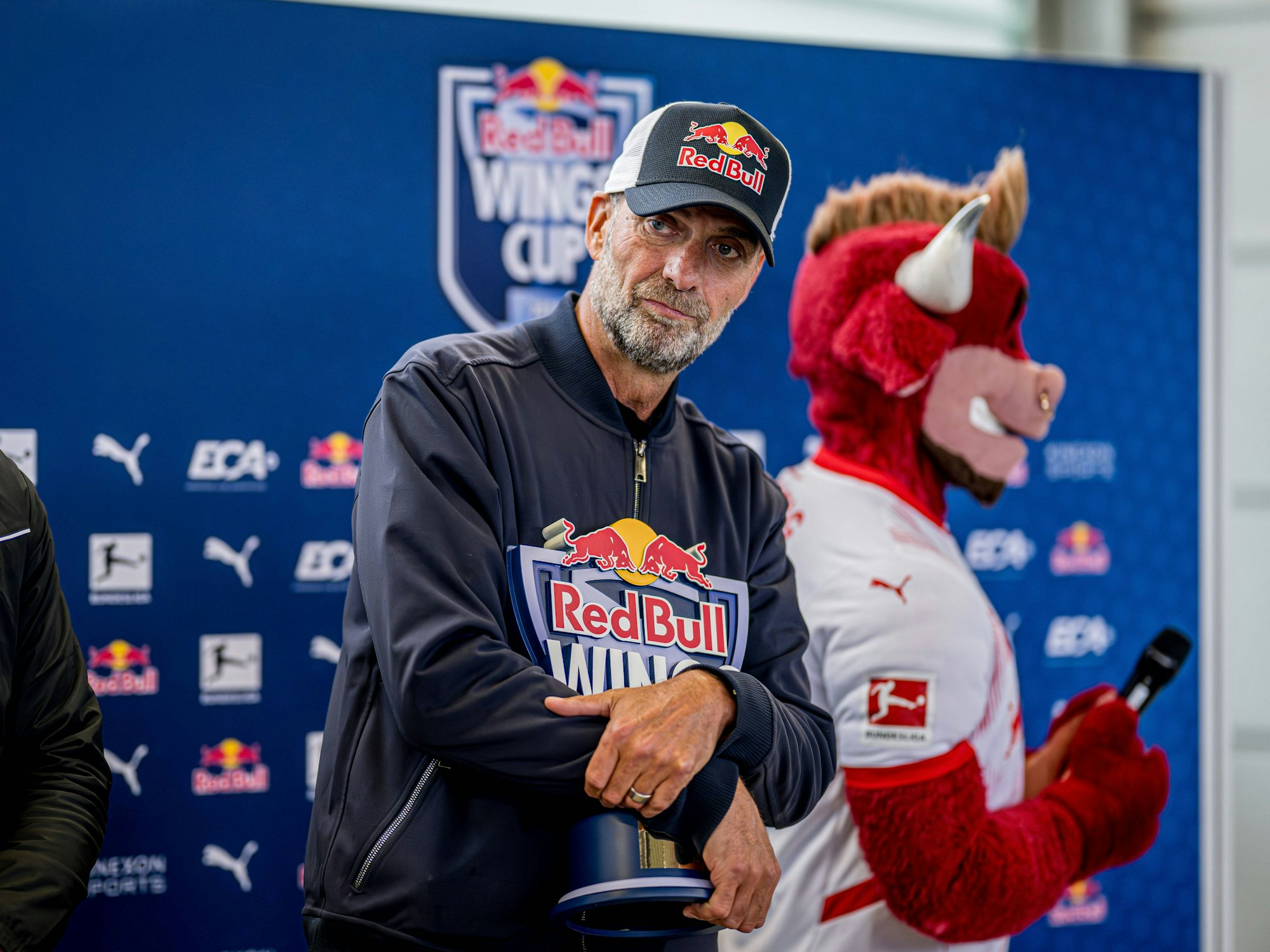 Jürgen Klopp am 24. April 2025 beim Red Bull Wings Cup in Leipzig.