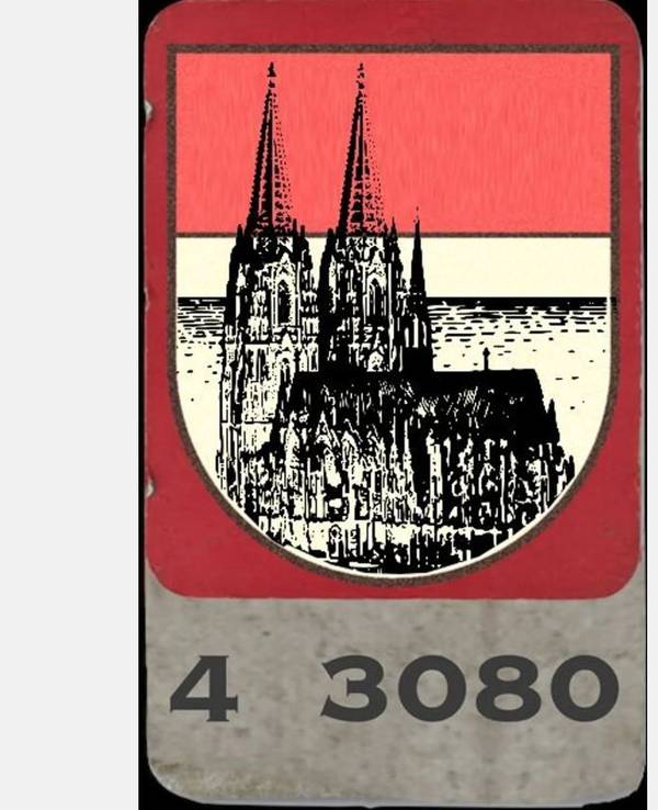 So stellen sich die Freien Wähler Köln ein Kennzeichen für Fahrräder vor.