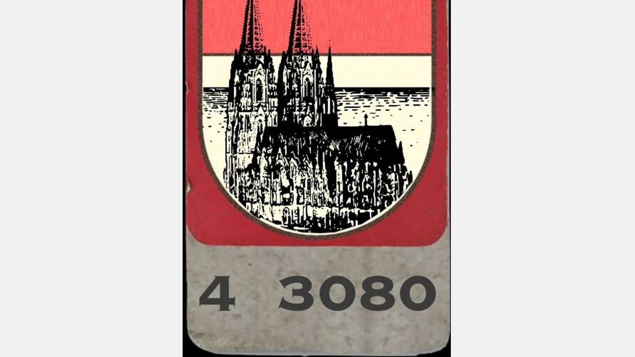 So stellen sich die Freien Wähler Köln ein Kennzeichen für Fahrräder vor.