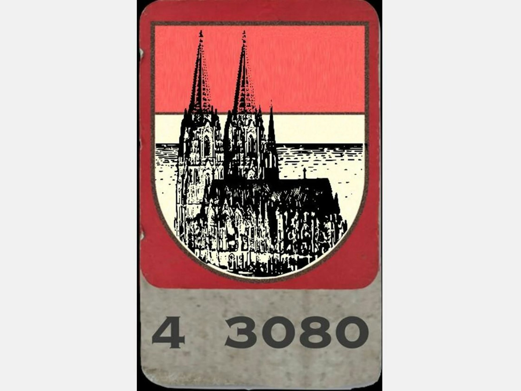 So stellen sich die Freien Wähler Köln ein Kennzeichen für Fahrräder vor.