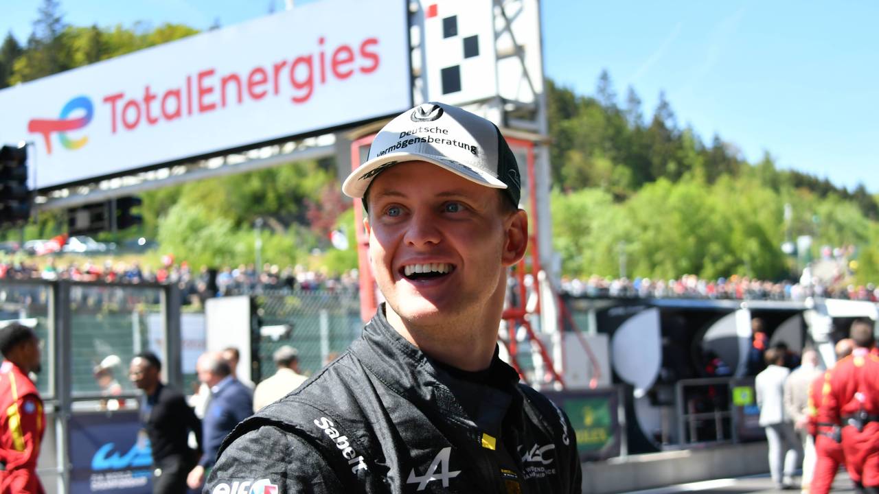 Mick Schumacher am 10. Mai 2025 bei einem Rennen in Belgien.