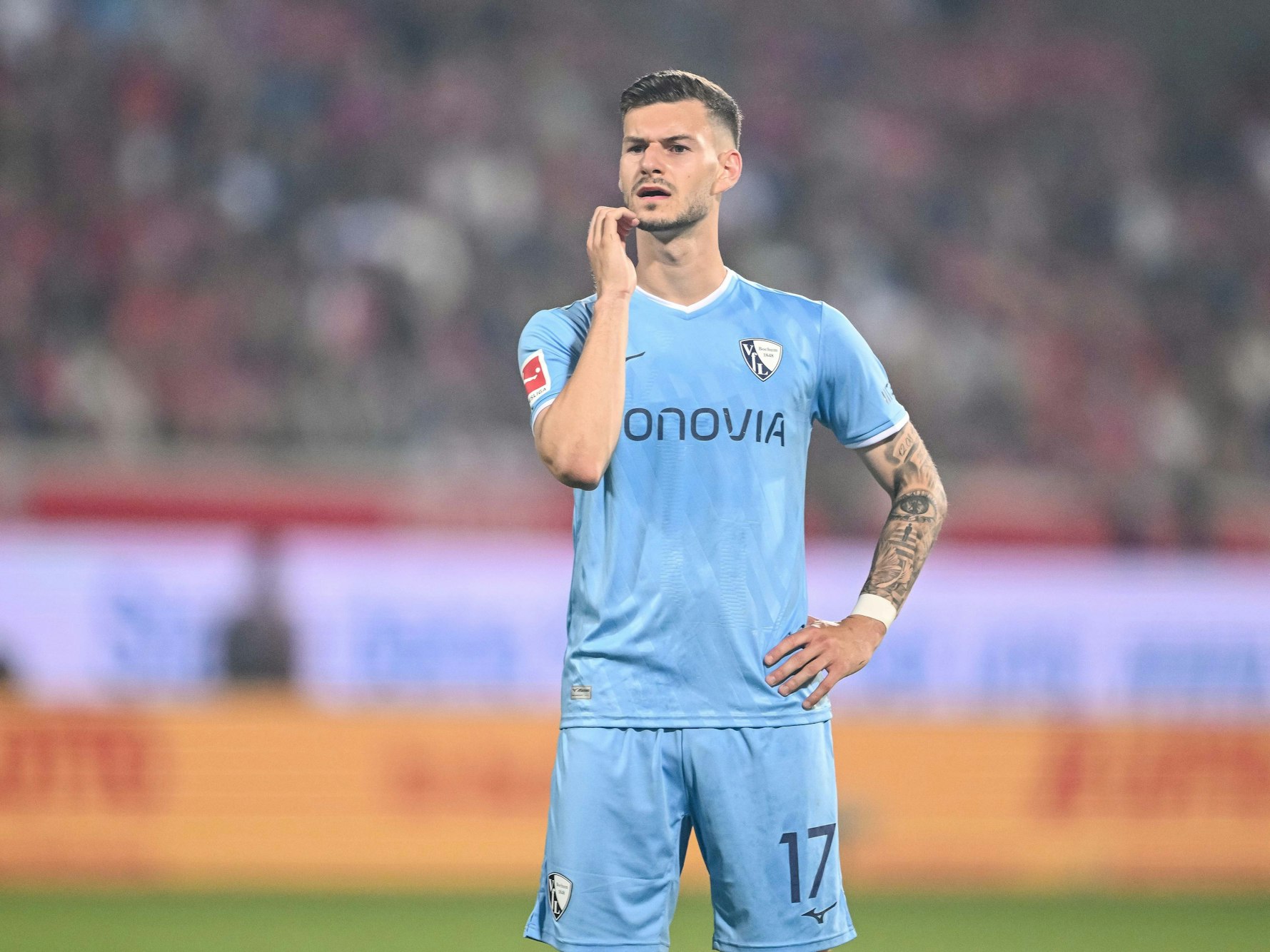 Tom Krauß beim 0:0 gegen Heidenheim.