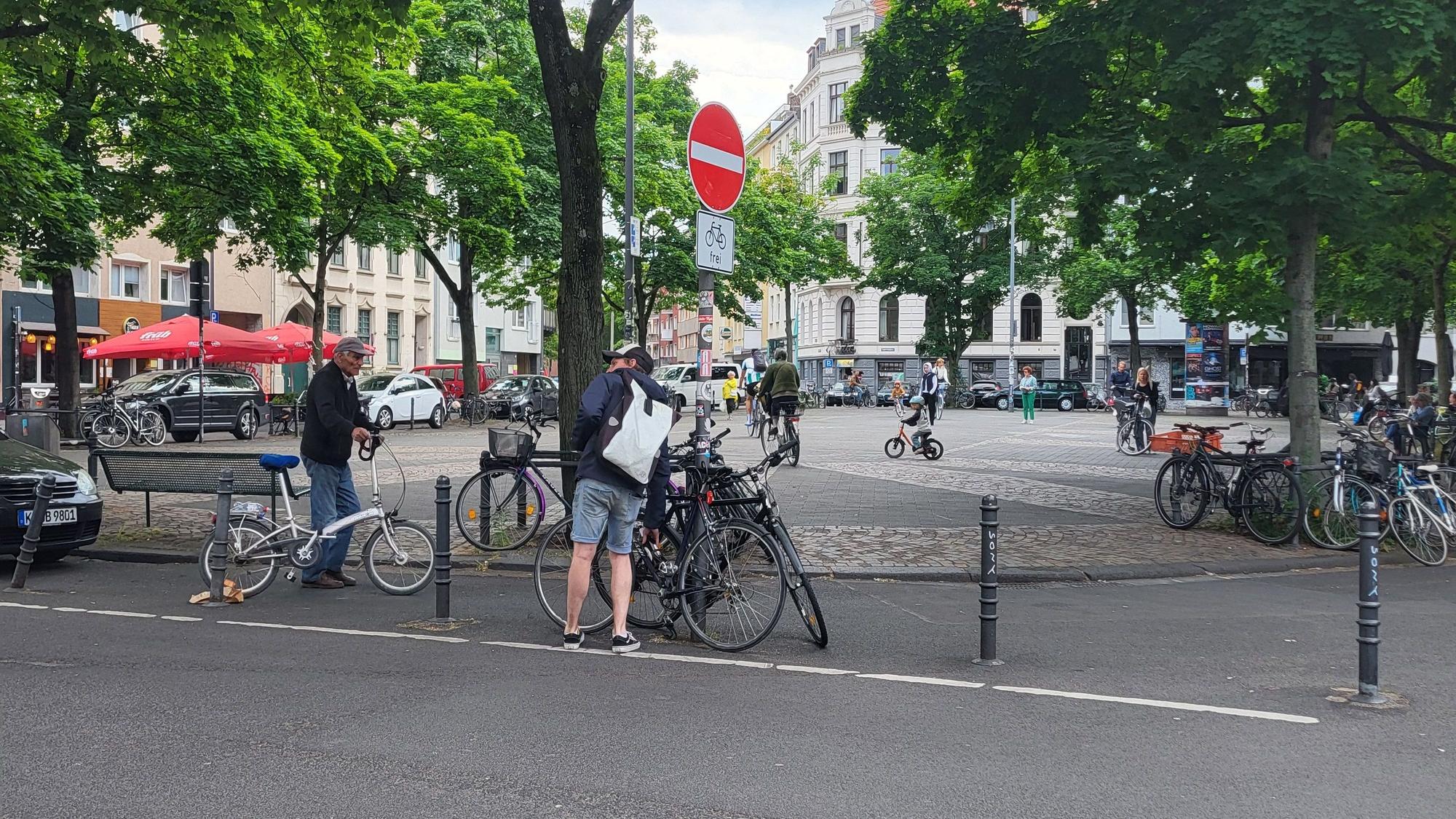 Der Sudermanplatz in Köln