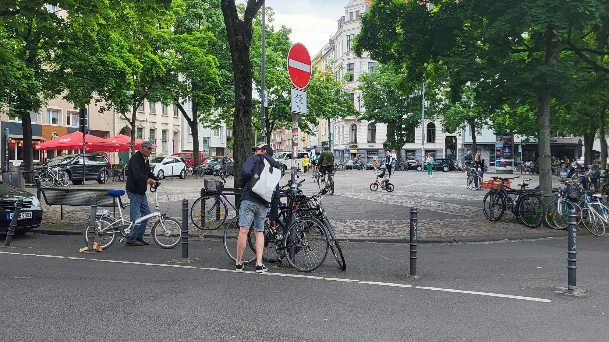 Der Sudermanplatz in Köln