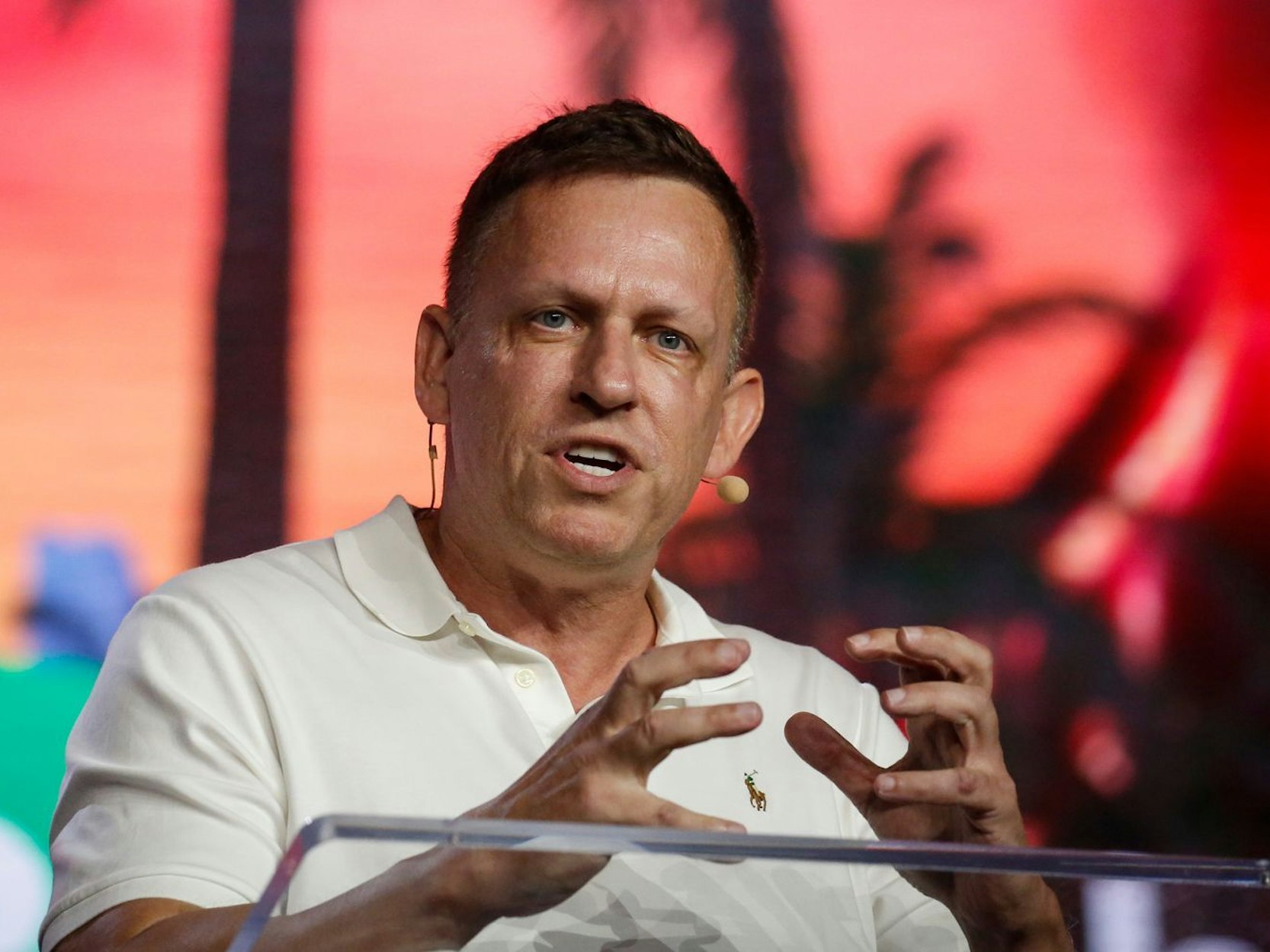 Bei der Symbiose der US-Techindustrie und der Regierung um Präsident Donald Trump kommt laut der ZDF-Doku Peter Thiel (Bild) eine Schlüsselrolle zu. (Bild: 2022 Getty Images/Marco Bello)
