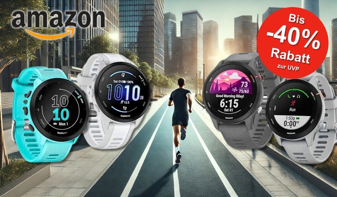 Amazon Garmin Sale: Bis zu 40% Rabatt auf Forerunner Smartwatches – Dein perfekter Trainingspartner!