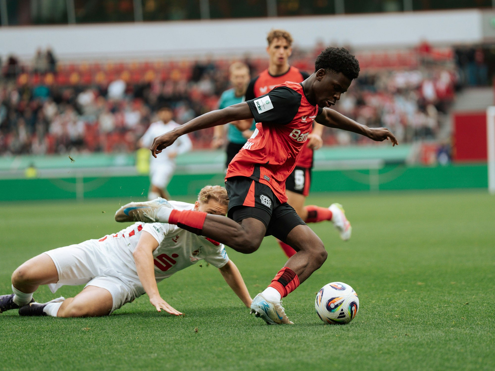 Othniel Raterink im A-Jugend-Finale gegen den 1. FC Köln