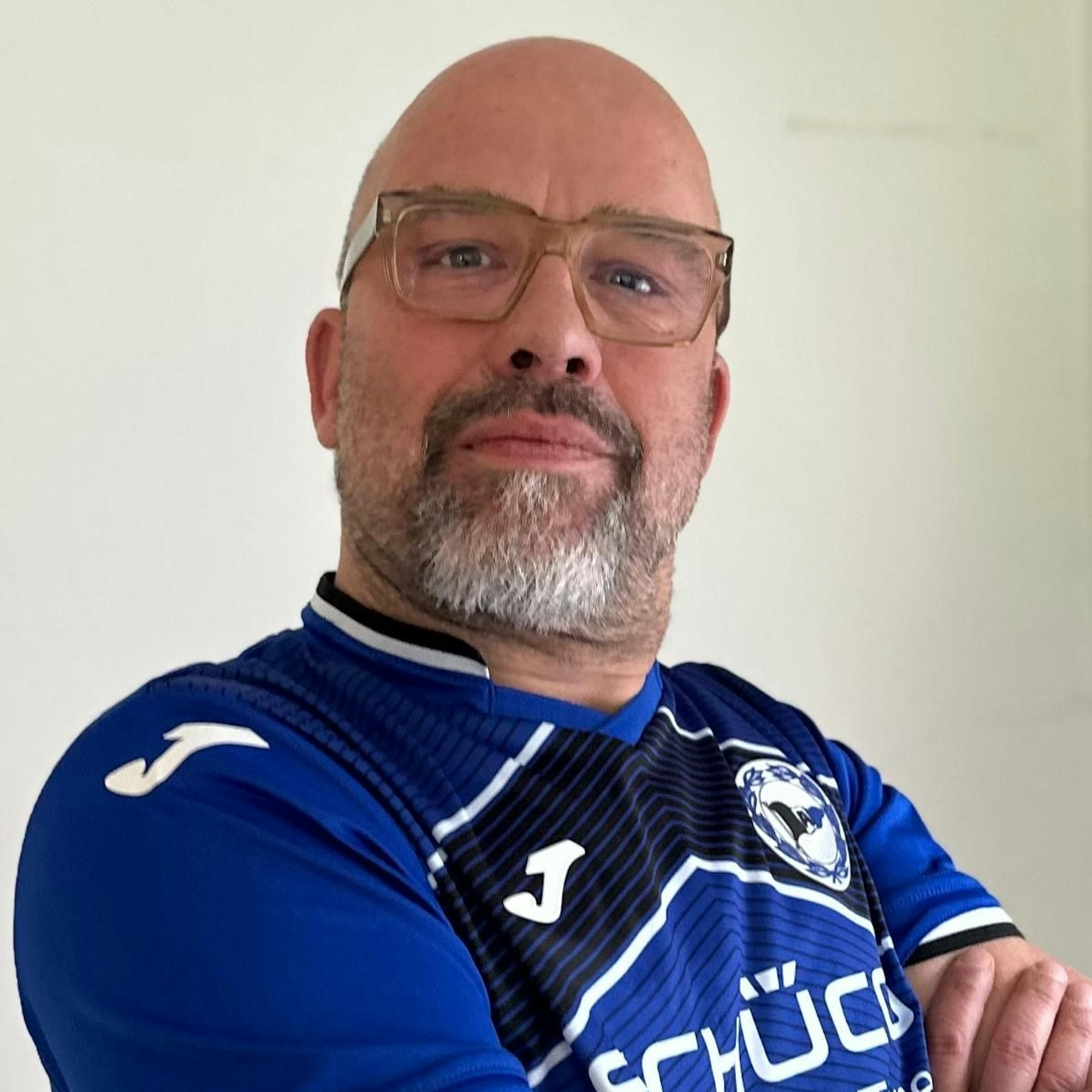 Arminia-Fan Lutz von Rosenberg-Lipinsky