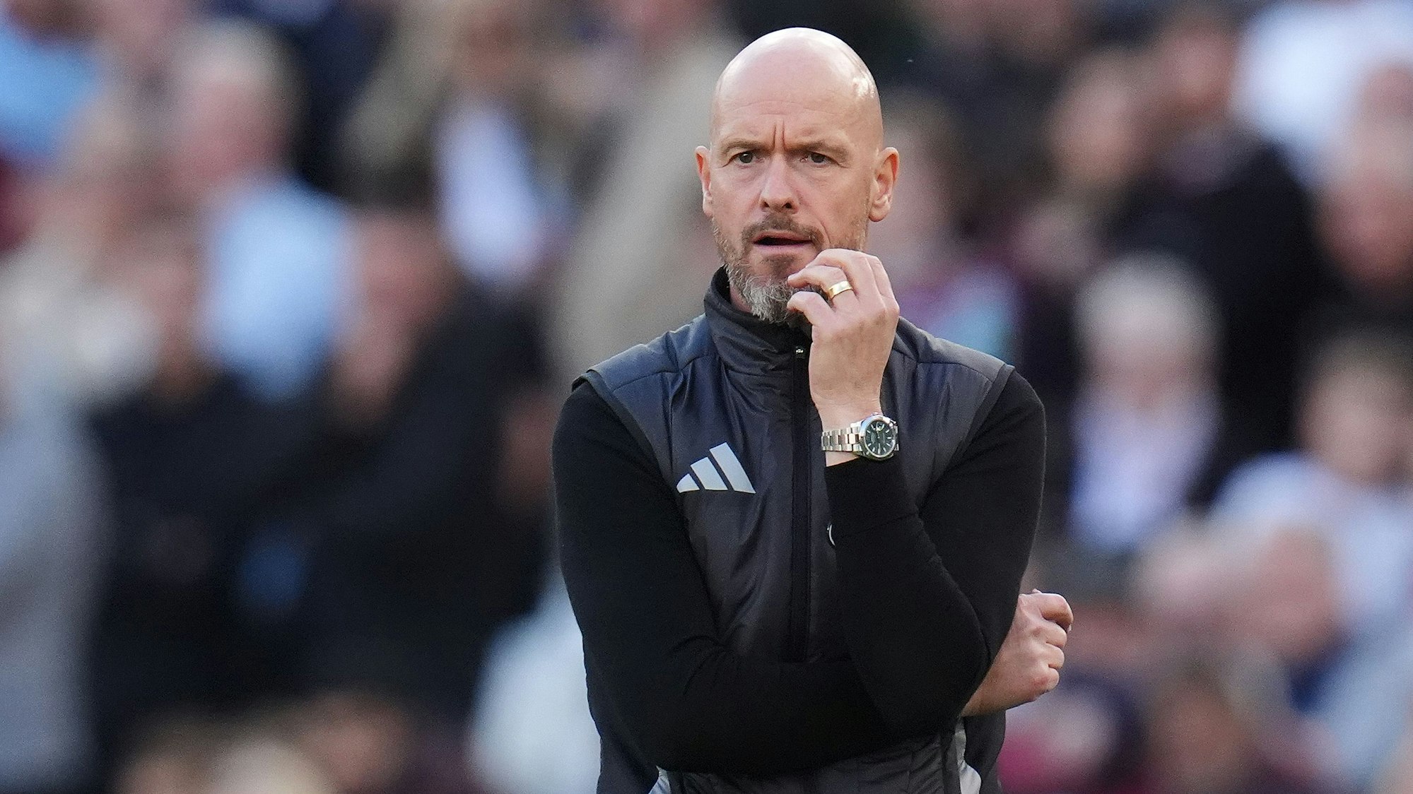 Erik ten Hag wird in Leverkusen als möglicher neuer Trainer gehandelt.