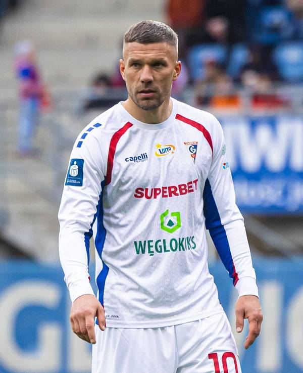Lukas Podolski in einem Spiel von Gornik Zabrze.