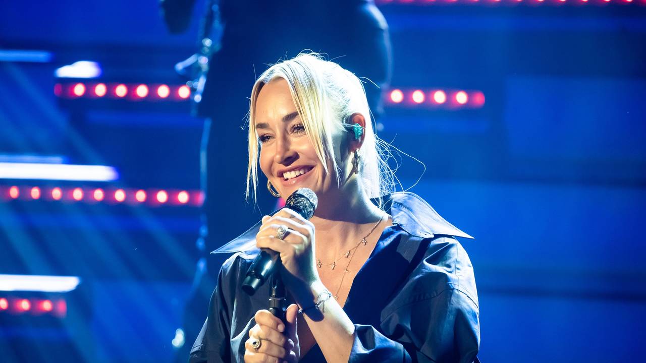 Sarah Connor, Sängerin, tritt bei der Aufzeichnung von «75 Jahre ARD - Die große Jubiläumsshow» im Studio Berlin-Adlershof auf.