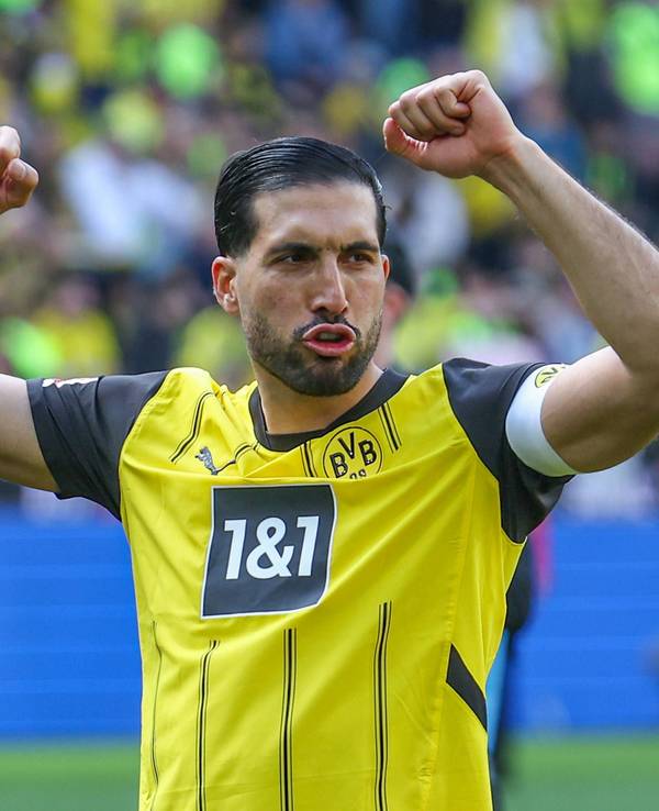 Emre Can jubelt.