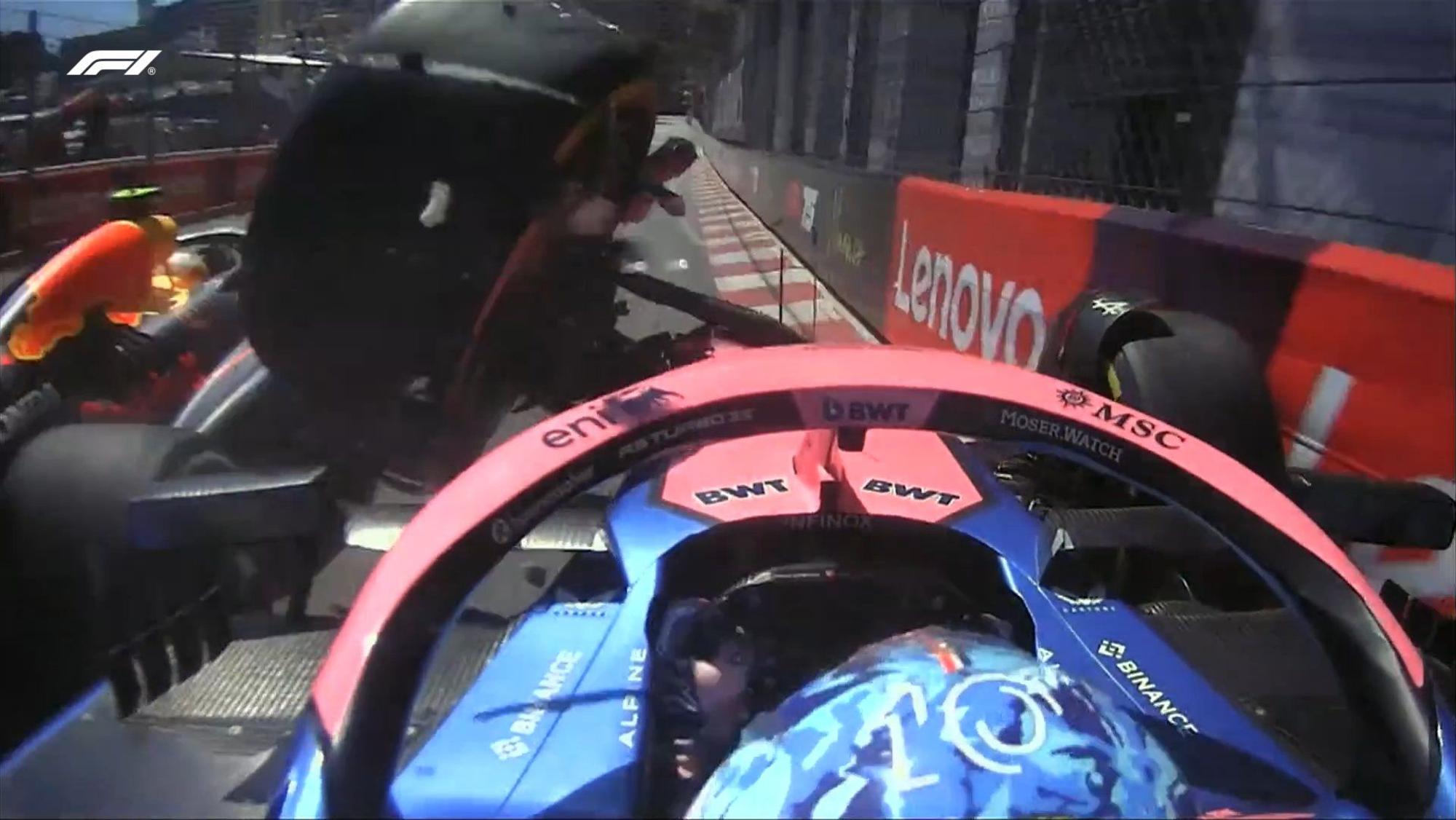 Kollision in der Formel 1 zwischen Pierre Gasly und Yuki Tsunoda.