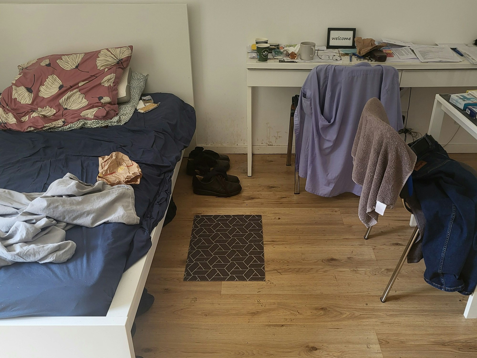 Blick in eine Wohnung