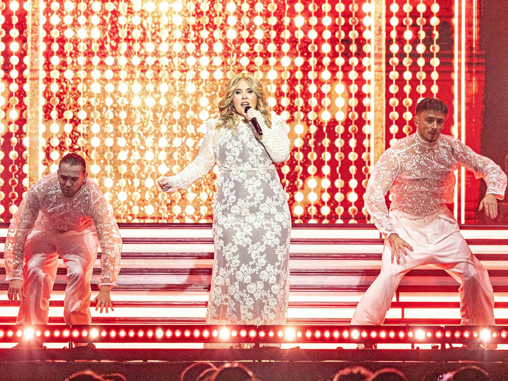 Maite Kelly beim Konzert im Rahmen der Tournee.