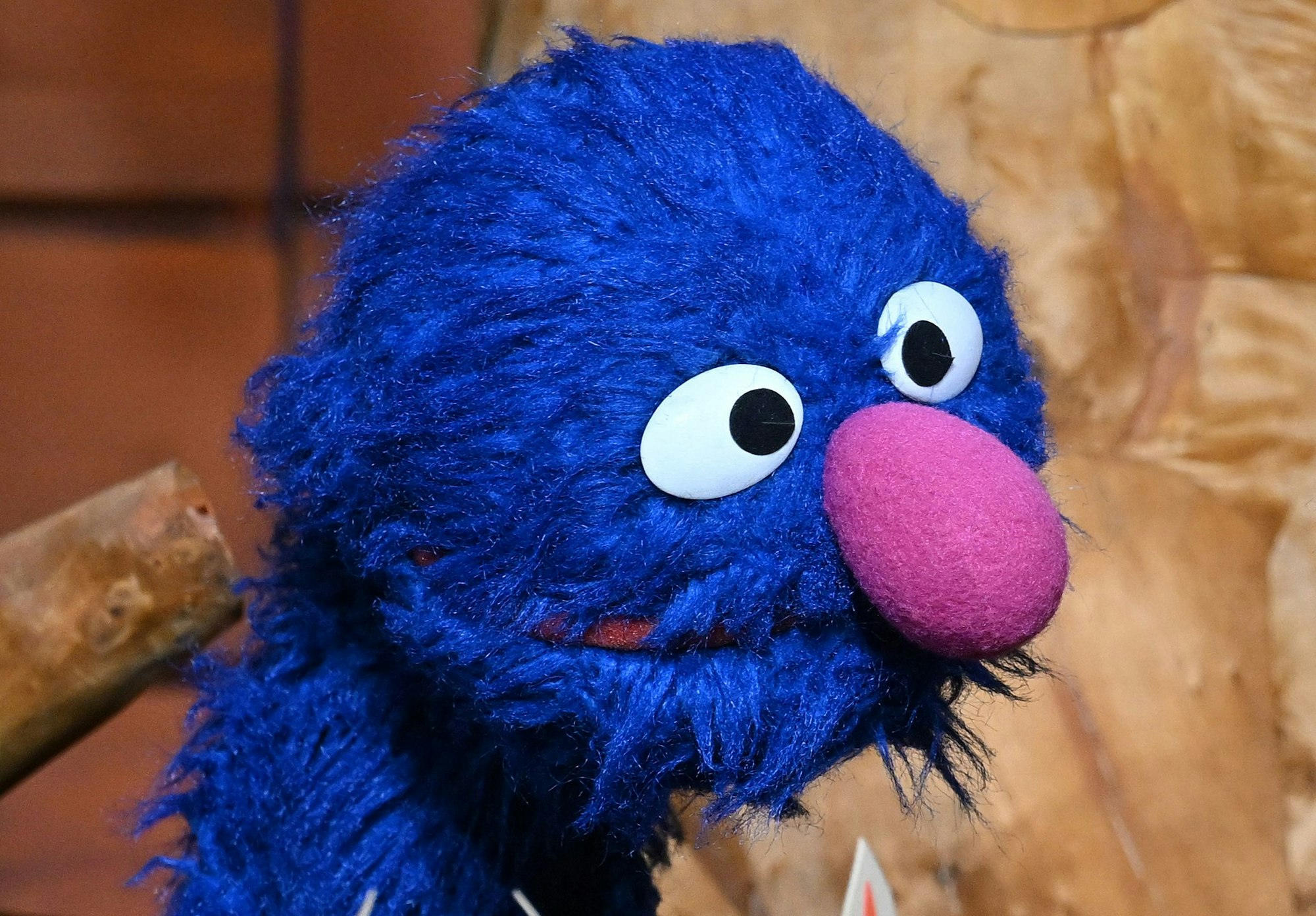 Die „Sesamstraßen“-Figuren Grobi