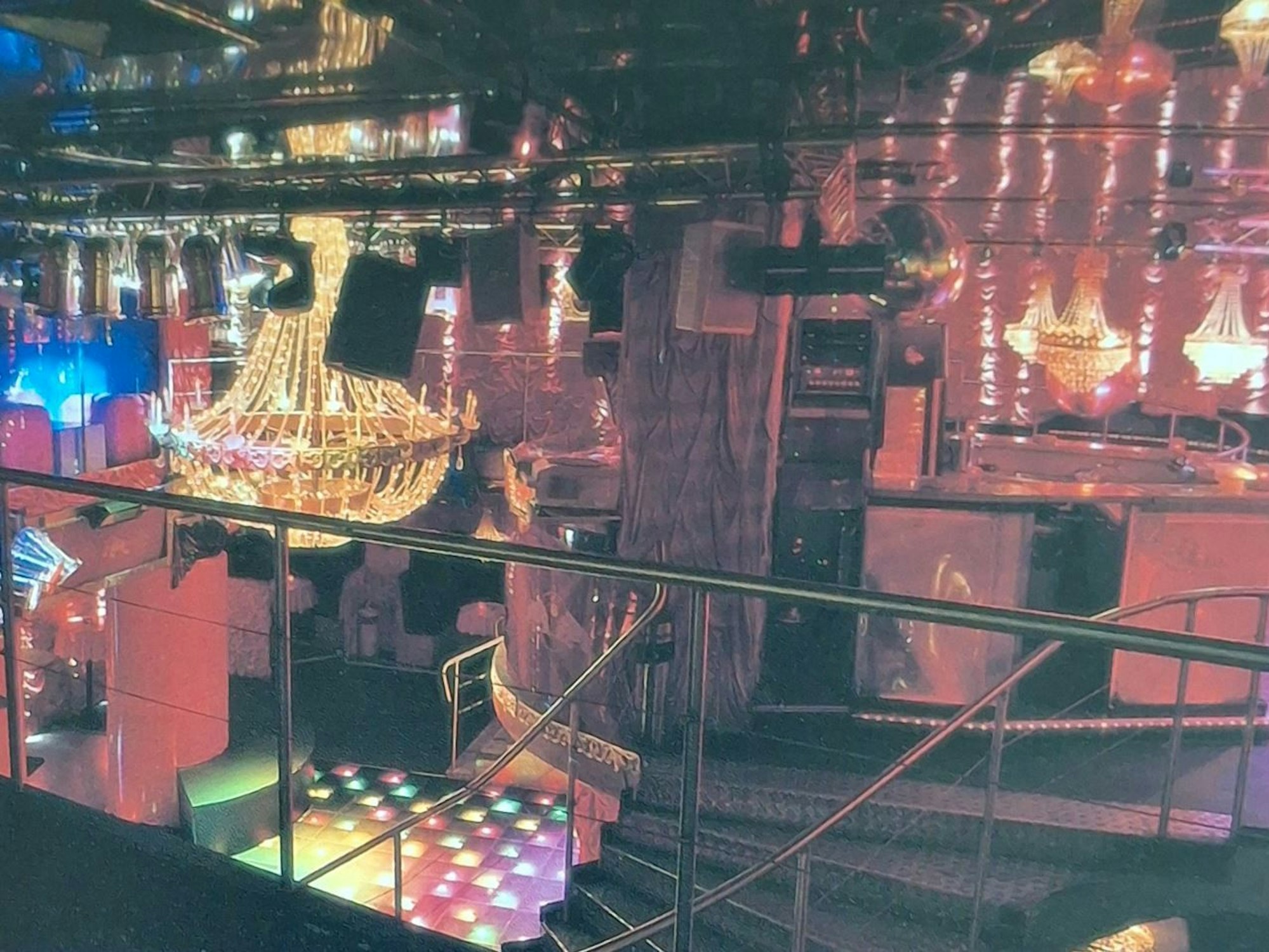 Blick in das Kölner „Tiefenrausch“. Das Foto stammt aus einem alten Werbeprospekt.