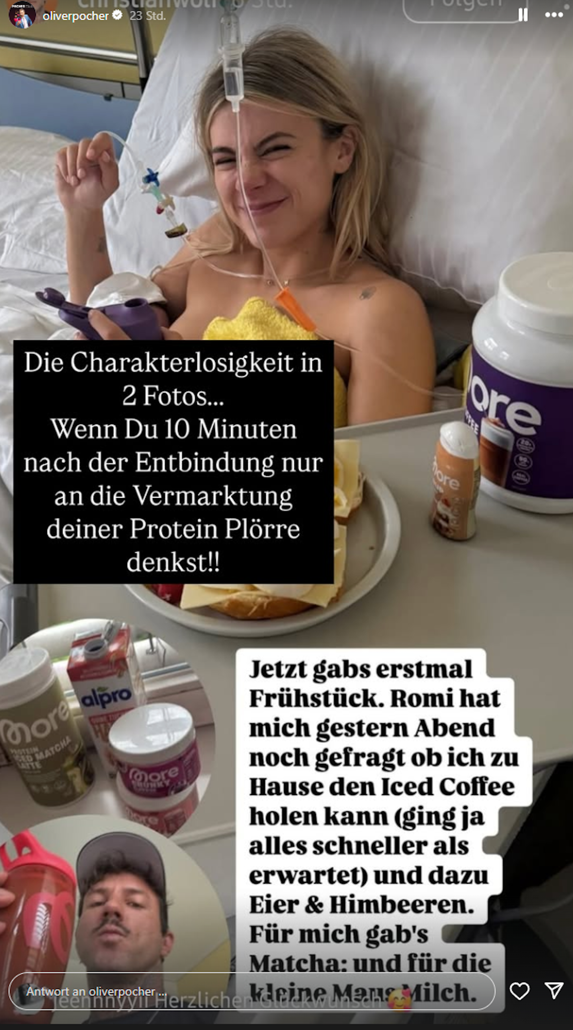 So hat Oliver Pocher gegen das Influencer-Pärchen geschossen.