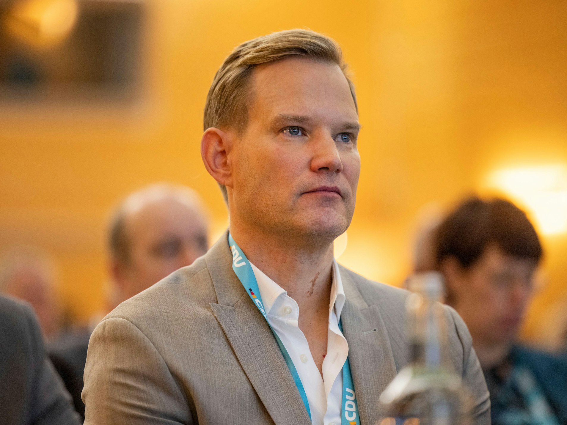 Der Virologe Hendrik Streeck (CDU) im Dezember 2024 bei der Landesvertreterversammlung der CDU Nordrhein-Westfalen in Essen.