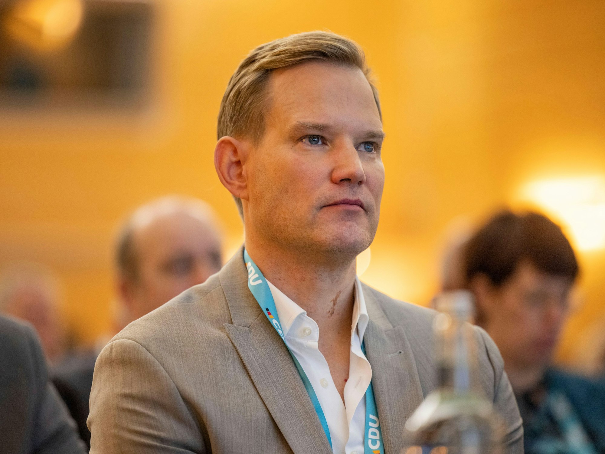 Der Virologe Hendrik Streeck (CDU) im Dezember 2024 bei der Landesvertreterversammlung der CDU Nordrhein-Westfalen in Essen.