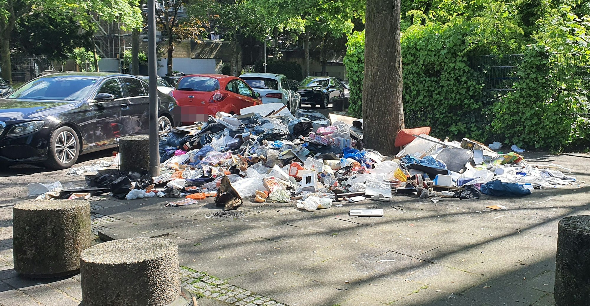 Eine riesige Müllkippe