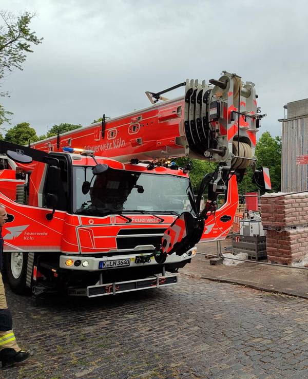 Die Baustelle, auf der der Blindgänger gefunden wurde.