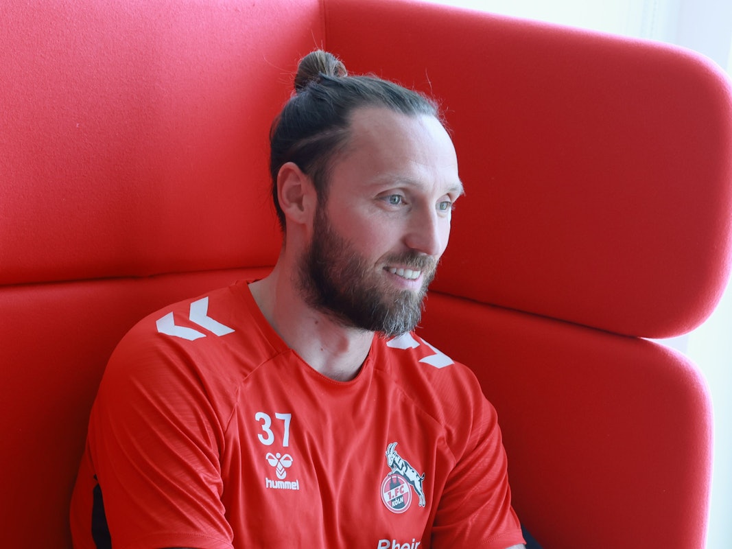 1. FC Köln, Interview Marco Höger (1. FC Köln), 08.05.2025, Bild: Herbert Bucco