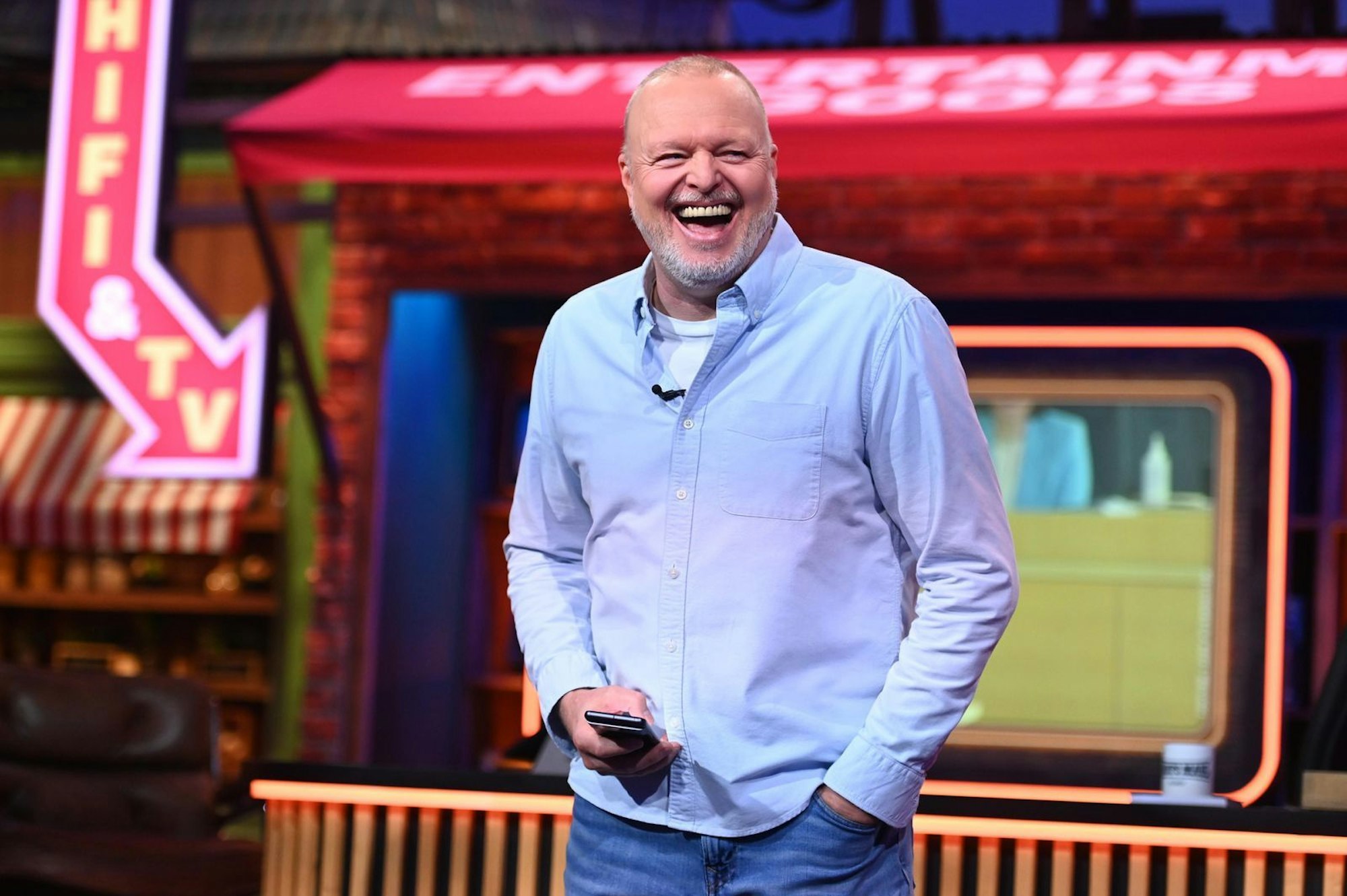 Den Misserfolg einfach weglachen? Wegschweigen scheint aktuell eher die Taktik von Stefan Raab zu sein. (Bild: RTL / Raab Entertainment / Julia Feldhagen)
