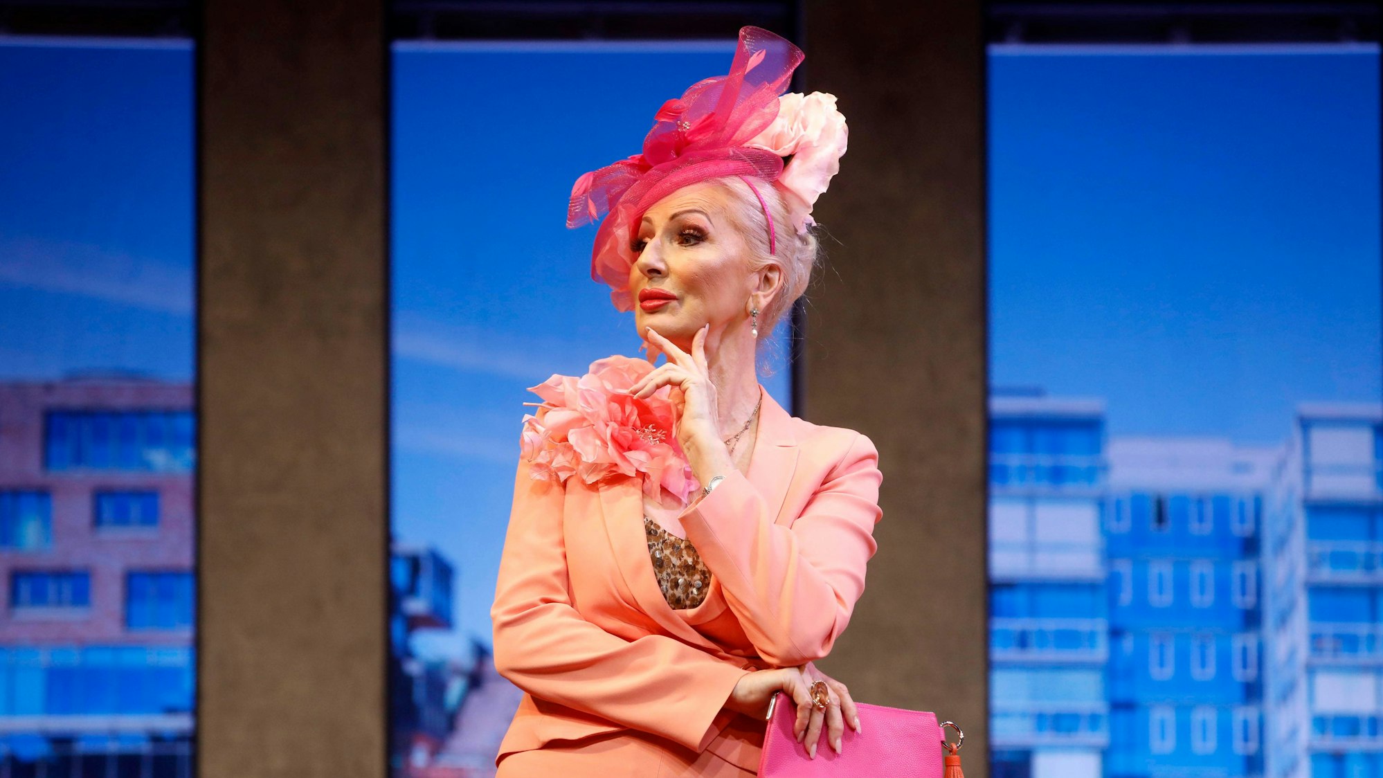 Desiree Nick bei der Fotoprobe zum Theaterstück Spiel gewinnt in der Komödie Winterhuder Fährhaus am 26.02.2025